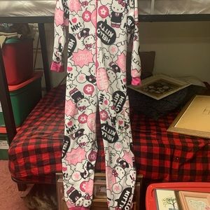 Hello Kitty hooded onesie